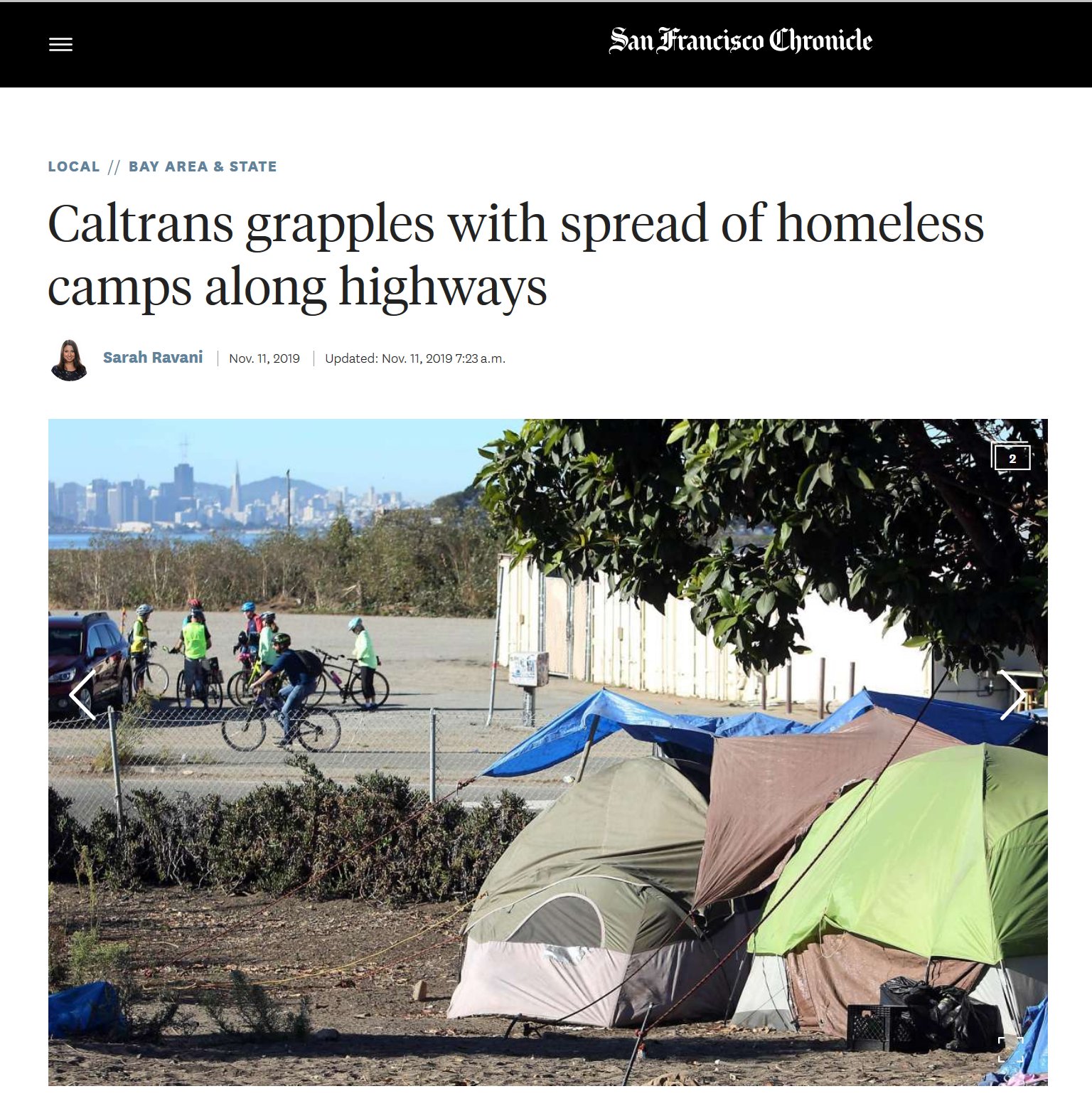 homeless camps
